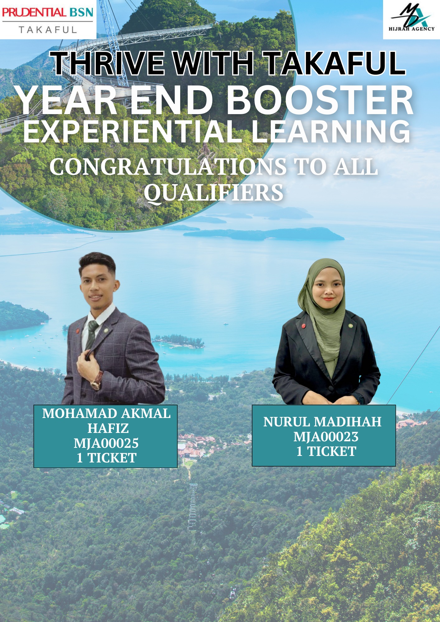 THRIVE WITH TAKAFUL YEAR END BOOSTER EXPERENTIAL LEARNING